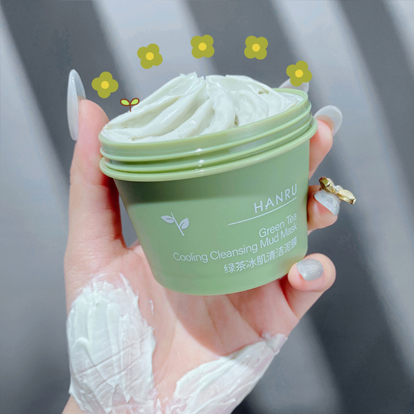 Mặt nạ bùn làm sạch sâu Hanru Cleansing Mud Mask 100g