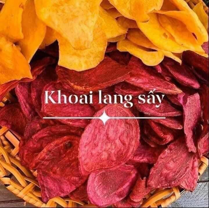 1Kg Khoai Lang Sấy Mật Ong {Khoai Vàng}