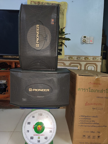 Loa Karaoke và nghe nhạc Pioneer CSF-5580F, Bass 25 cm, từ kép, Madein Thái Lan, Chất lượng hay, một đôi hai chiếc,13 kg/chiếc mới.