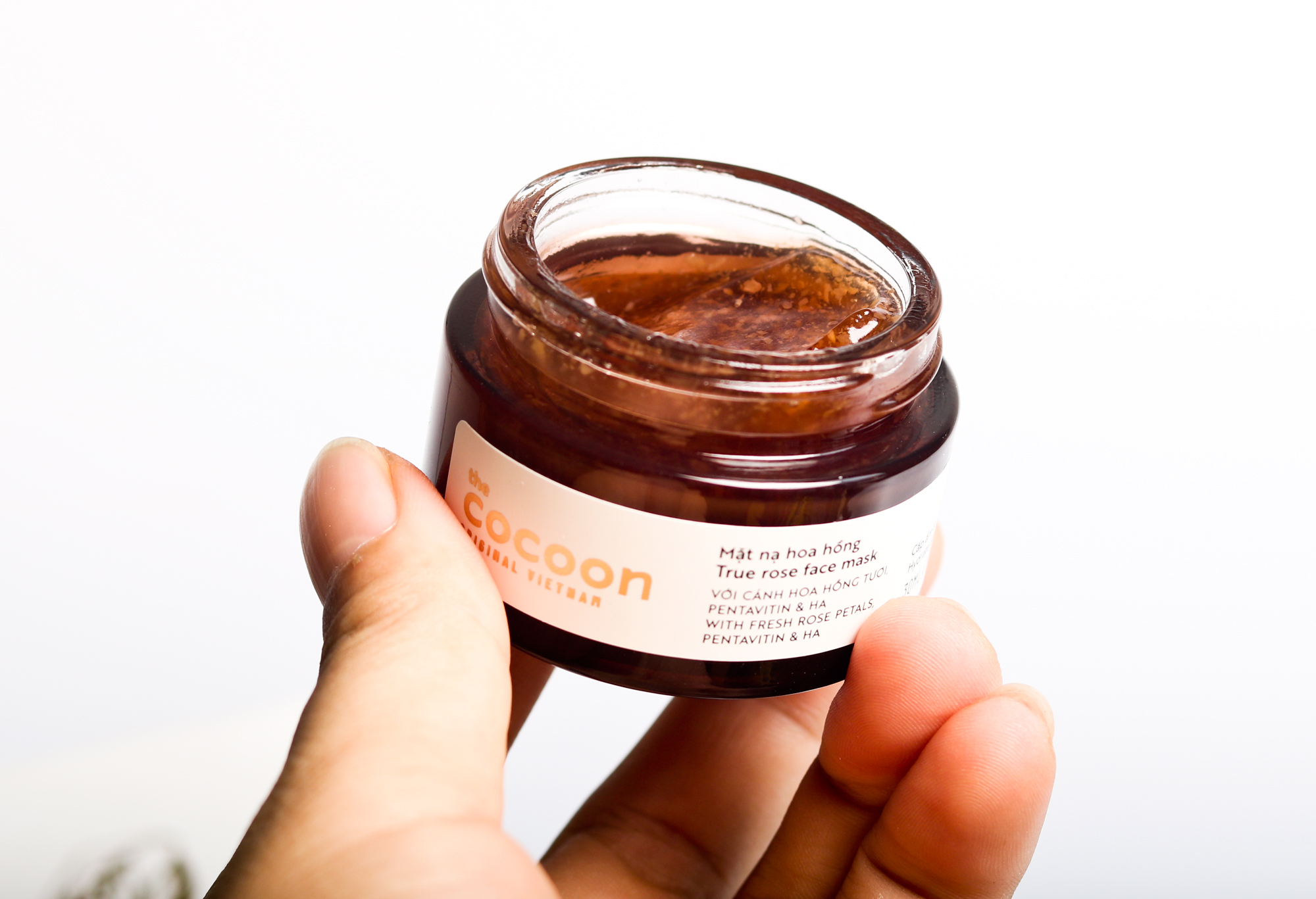 Mặt nạ hoa hồng cocoon 30ml (true rose face mask)