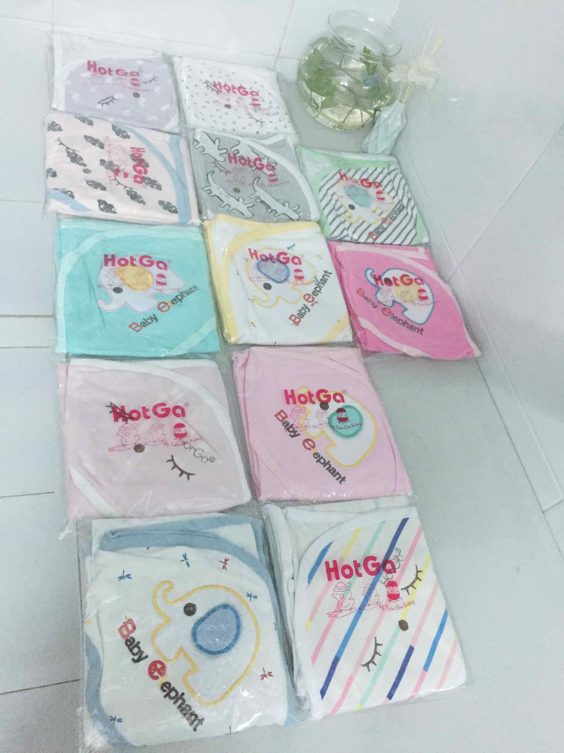 Khăn Choàng quấn cho bé sơ Sinh Hotga