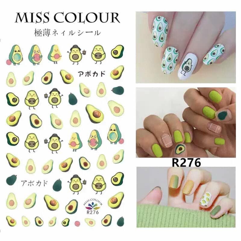 Sticker nail hình dán móng đáng yêu BYH050