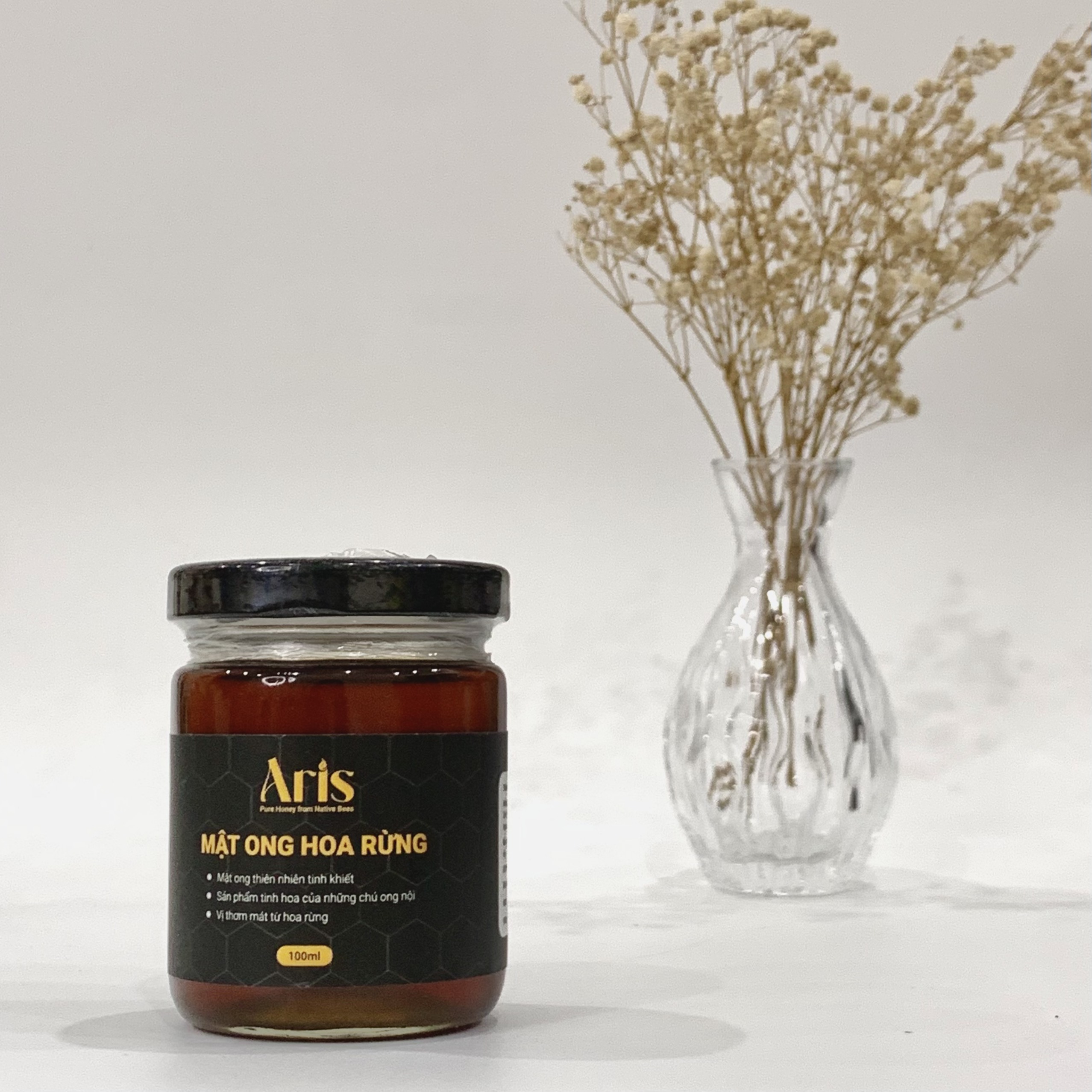 Mật Ong Hoa Rừng Nguyên Chất Aris 100ml