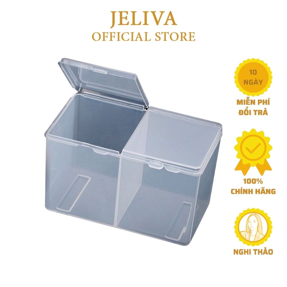 Hộp đựng giấy lau gel 2 ngăn