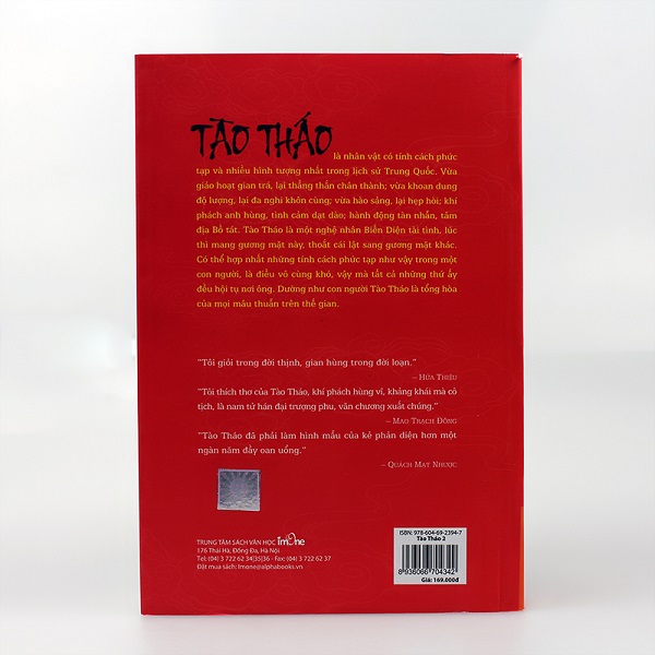 Sách - Tào Tháo - Thánh Nhân Đê Tiện (Tập 2)