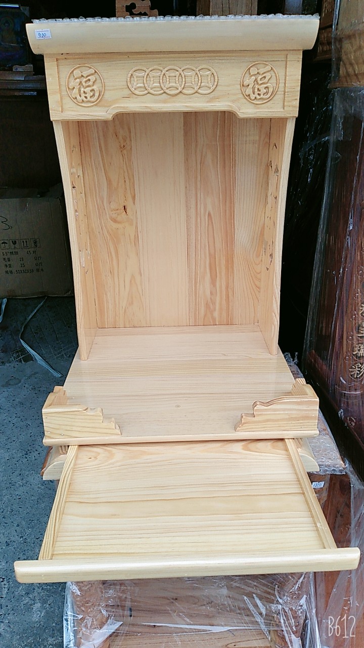BÀN THỜ ÔNG ĐỊA 40X60 GỔ PƠ MU