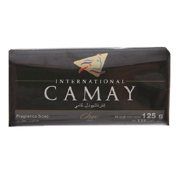 Combo 10 Cục Xà bông cục Camay Chic gói 125g đen