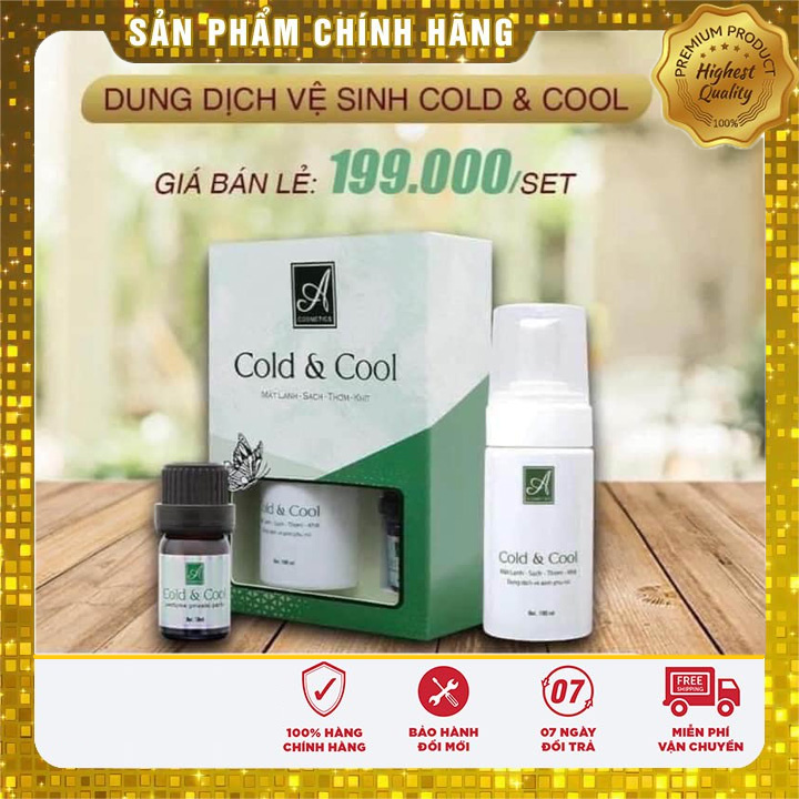 [Chính Hãng] dung dịch vệ sinh cold and cool A cosmetics Phương Anh