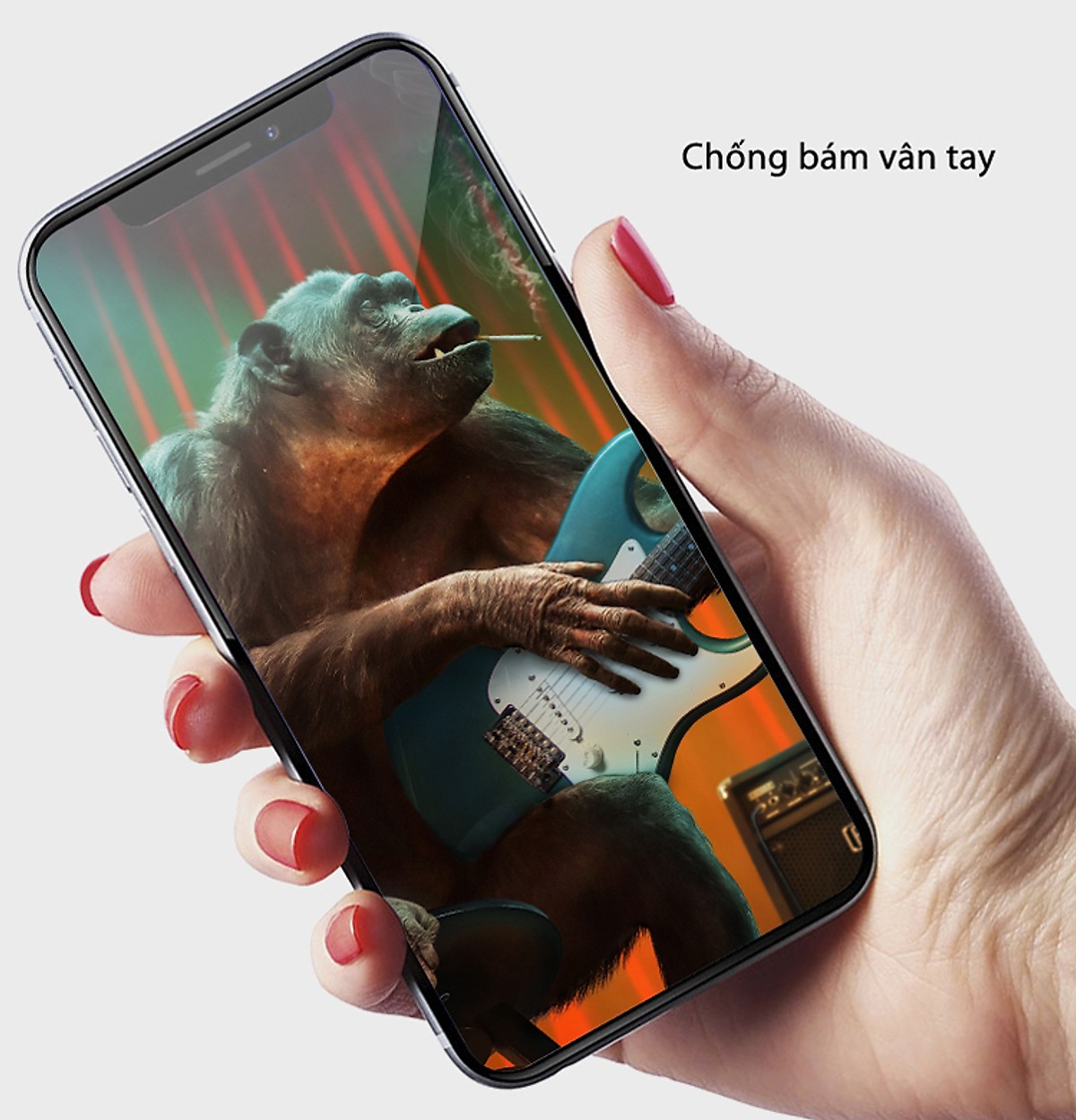 Dán cường lực iPhone 11 Pro Max Full 3D MIPOW KING BULL