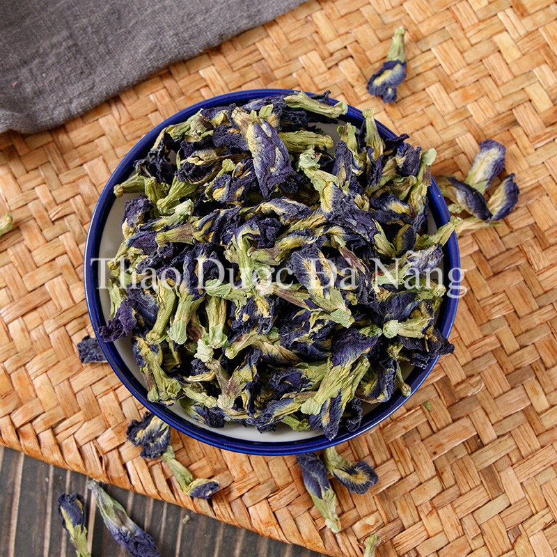 Hoa Đậu Biếc sấy khô Organic 100 gram. ( Giá Bán Buôn )