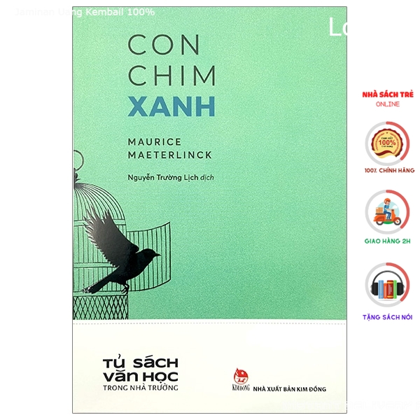 Sách - con chim xanh - nxb kim đồng