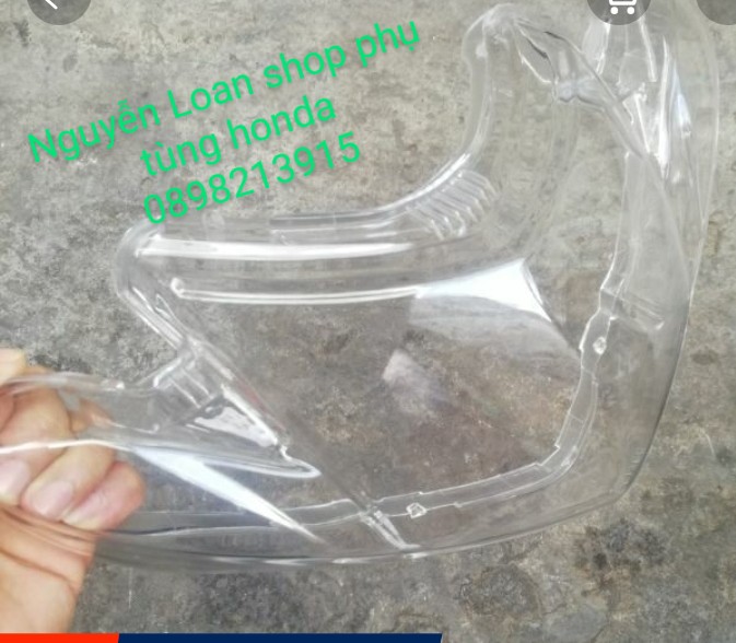 Nắp kính pha đèn sirius rc