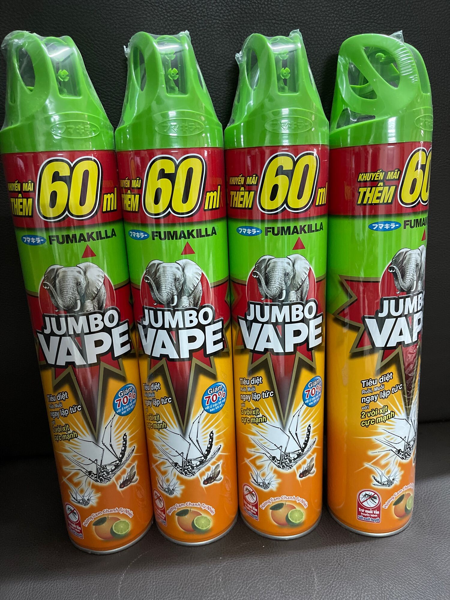 Xịt diệt muỗi jumbo 500ml