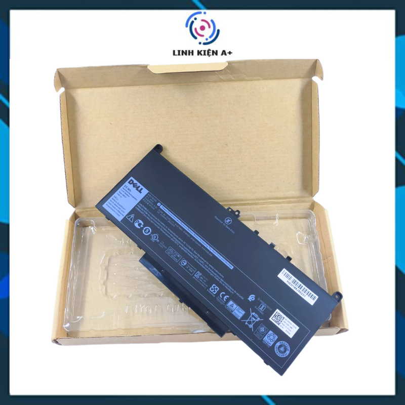 Battery Dell Latitude e7270 e7470 j60j5 55Wh [zin]