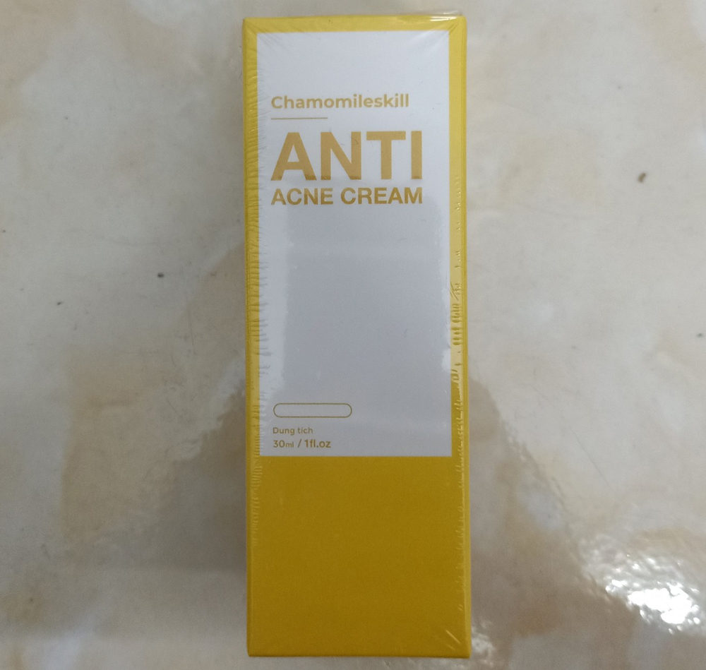 Đông y tinh chất mụn Chamomileskill - Tinh chất tái tạo da Anti ACNE Cream Chamomile - Tinh chất mụn Chamomileskill