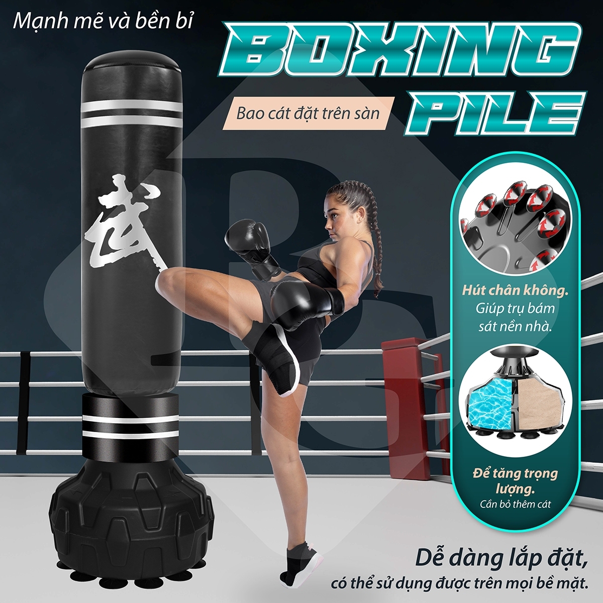 [All boxing] Peruvian-boxing punch bag adult boxing punch bag Boxing Boxing Ring children boxing punch bag