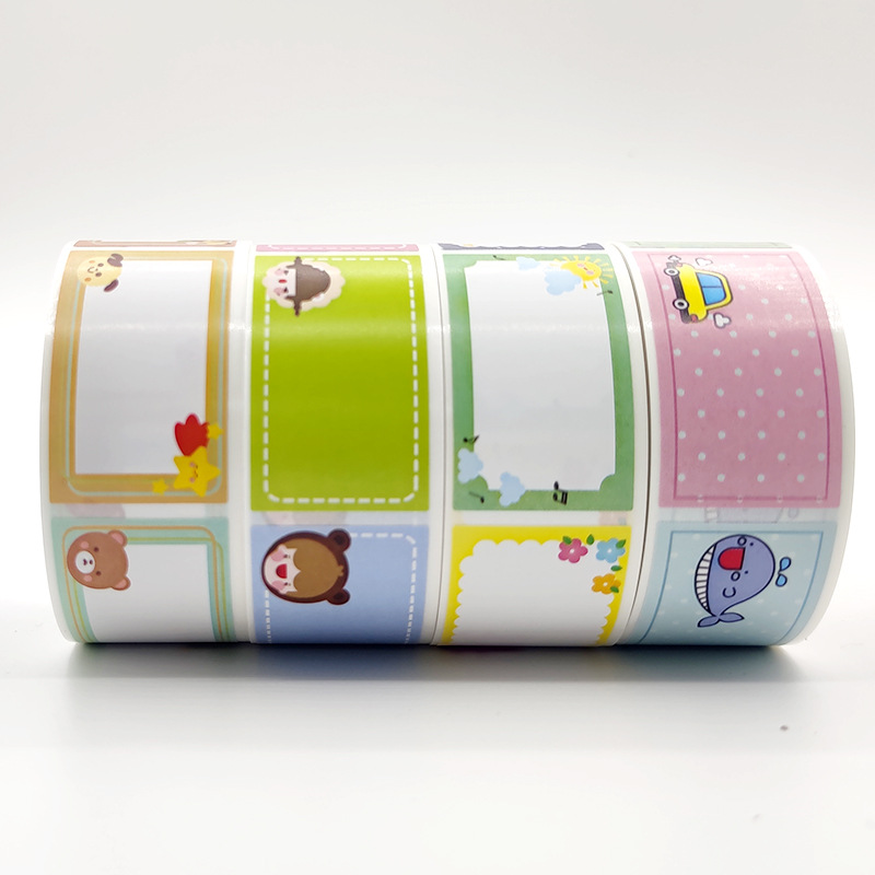 Cuộn 250 miếng Sticker Nhãn Dán [Tem dán] ghi nhớ 25x45mm