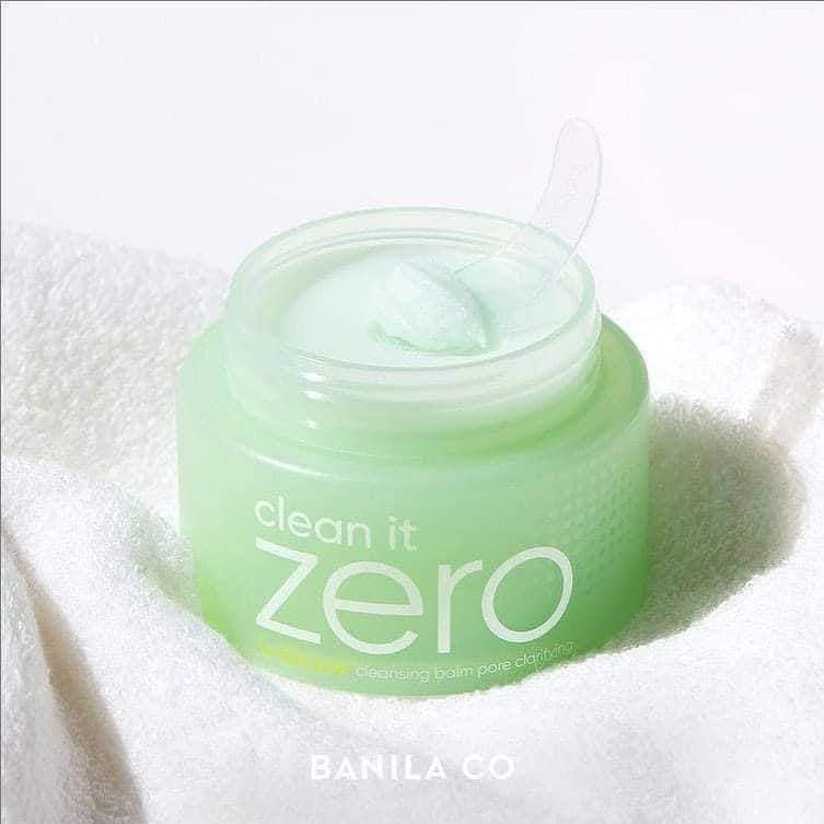 Tẩy trang dạng sáp dành cho da dầu banila co. clean it zero 100ml xanh lá