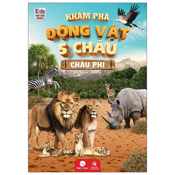 Fahasa - khám phá động vật 5 châu - châu phi