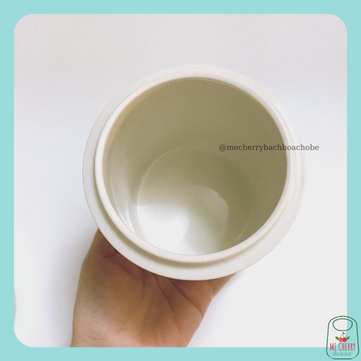Thố sứ 0.5L - phụ kiện thay thế nồi nấu chậm Bear