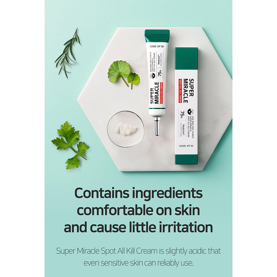 Kem chấm mụn Some By Mi 14 days super miracle spot all kill cream 30ml