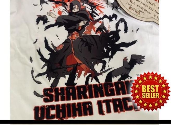 (ẢNH THẬT) Áo Uchiha Itachi Naruto Siêu Độc | Áo Thun ITACHI NARUTO