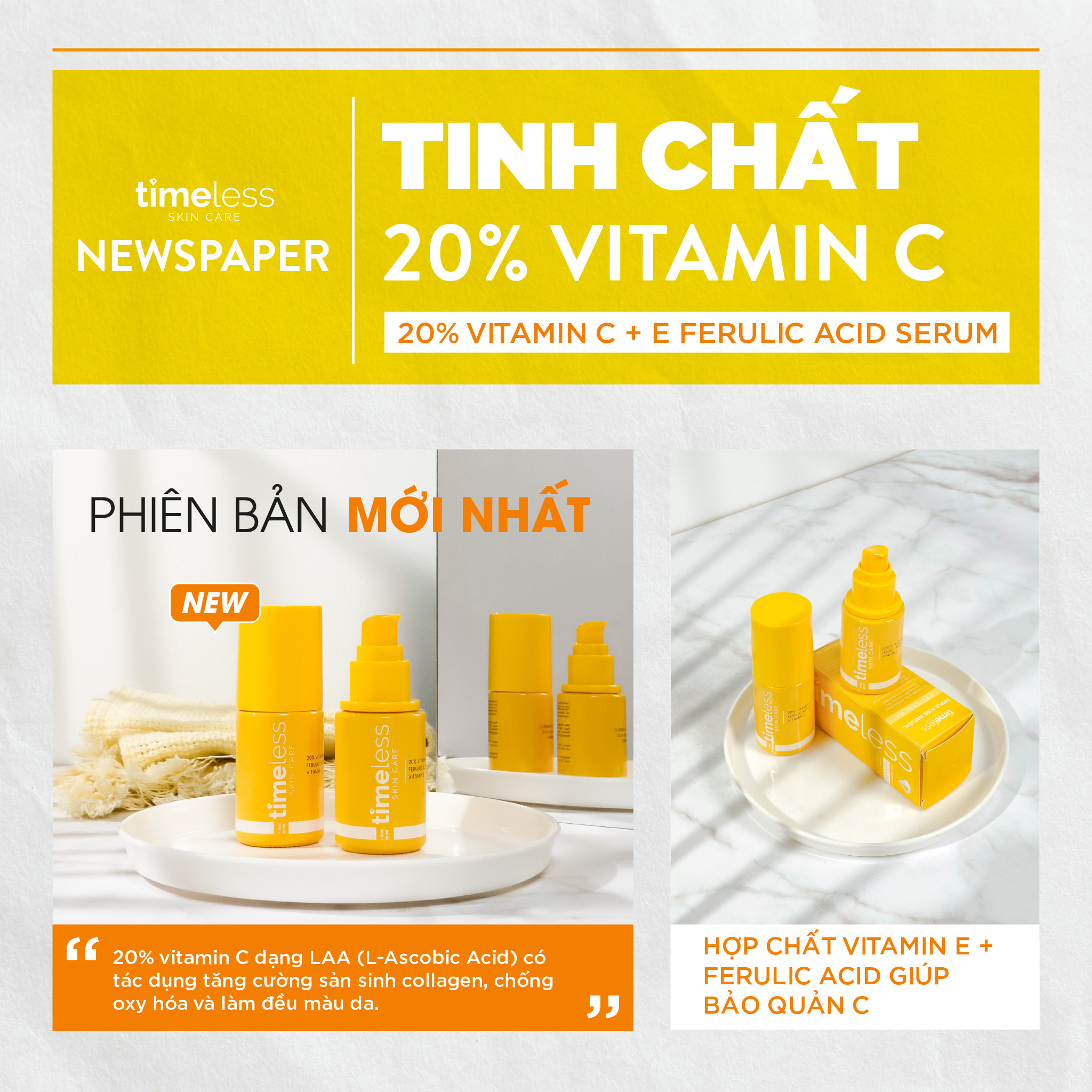Serum Timeless 20% Vitamin C + E Ferulic Acid Serum