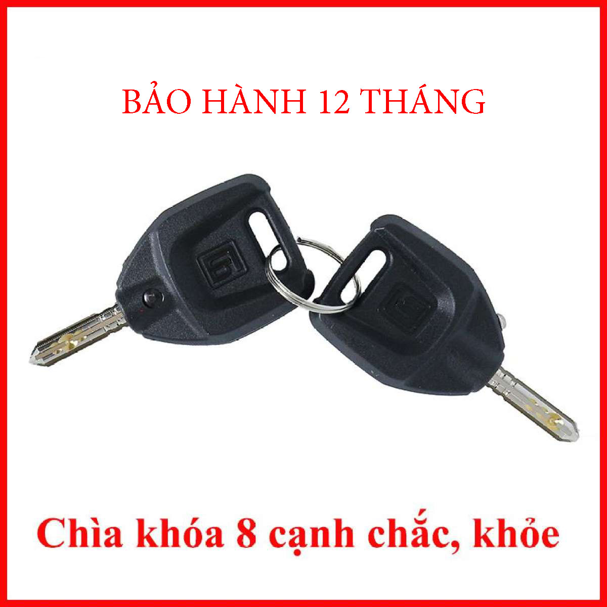 Bộ ổ khóa xe máy DREAM 100CC 8 cạnh chống trộm