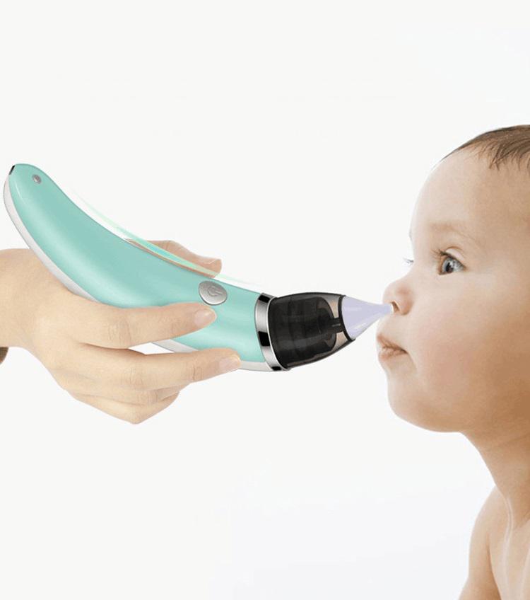 Máy Hút Mũi, Máy thông đờm trẻ em LittleeBee cao cấp ( Máy có pin sạc + tặng kèm đầu hút)
