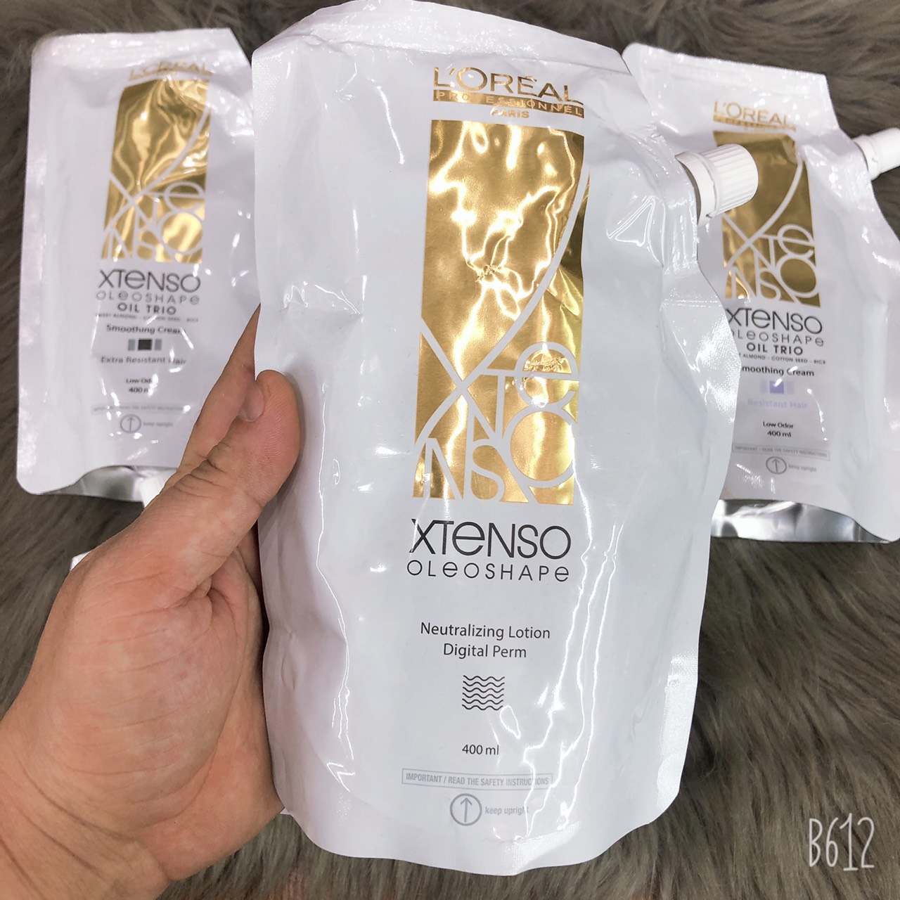 Bộ sản phẩm Uốn , duỗi , ép side kèm dập uốn tóc và dập duỗi tóc Loreal ( Hàng chính hãng )