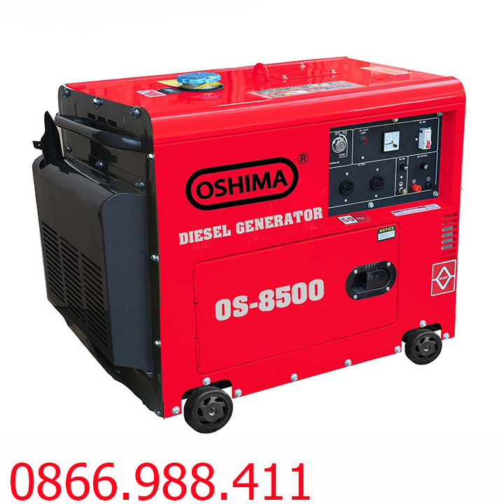 Máy Phát Điện Chạy Dầu 7kw Oshima OS-8500