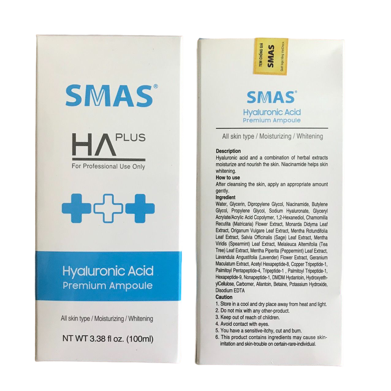 (CHÍNH HÃNG) Serum Cấp Ẩm, Phục Hồi Da - SMAS / S MAS Pro Vitamin B5 Hydra Serum - 120ml
