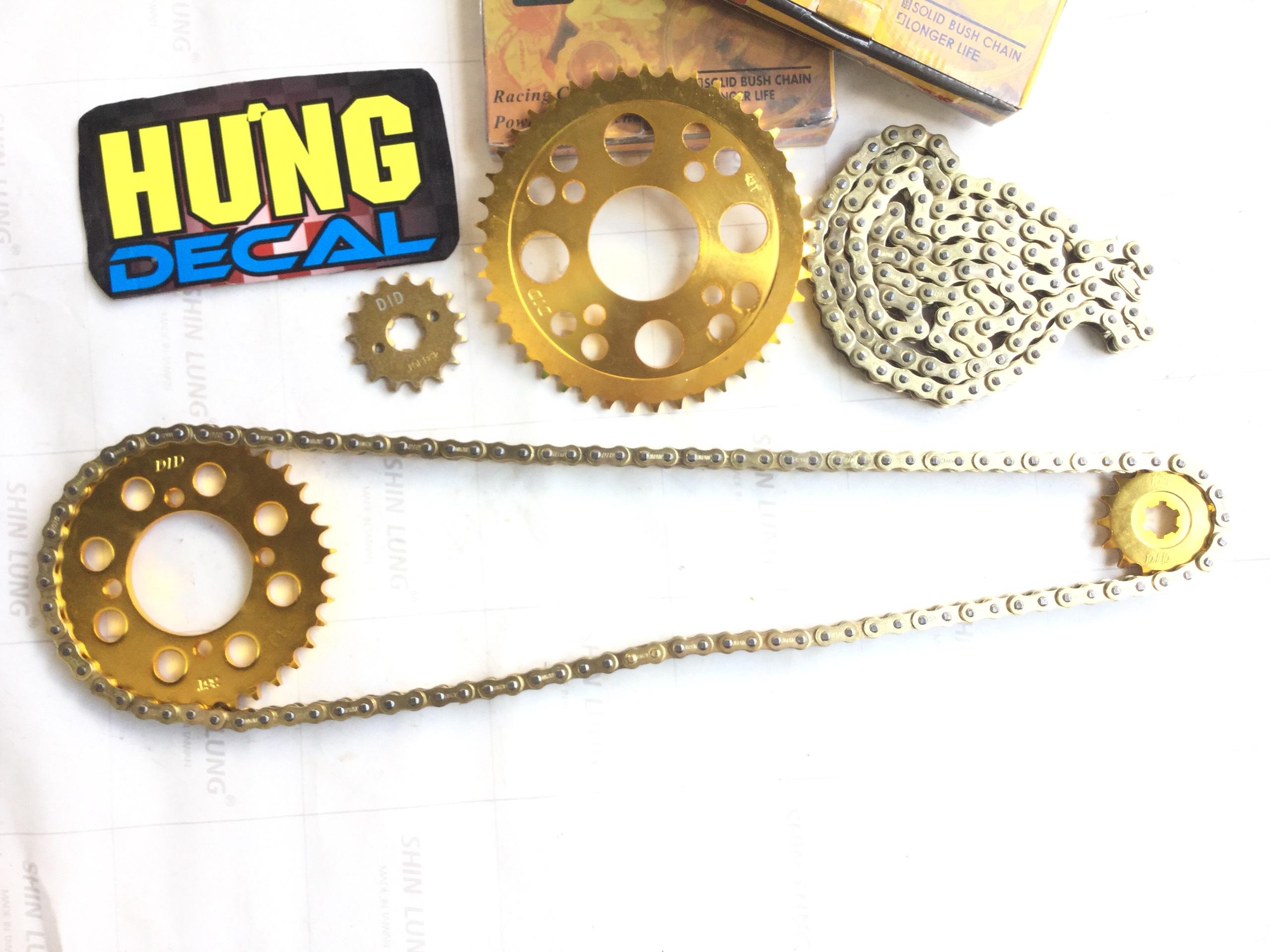 Nhông Vàng D.i.D RCB Hàng Thái Satria + Raider Fi , Sản Phẩm Chất Lượng, Gian Hàng Uy Tín, Giá Cả Cực Tốt, Mua Ngay.