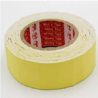 BĂNG KEO XỐP VÀNG 2 MẶT 2F4 (CUỘN)