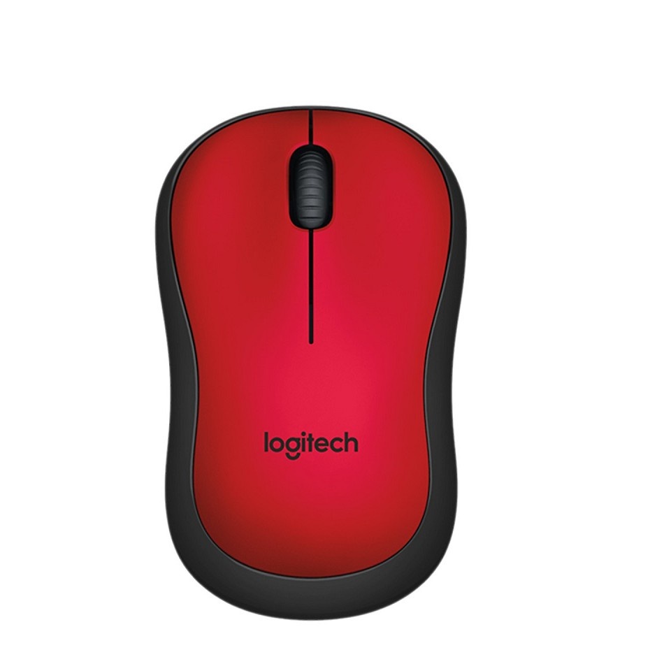 Chuột Wireless Logitech M221 Silent Plus ( Đỏ)-
