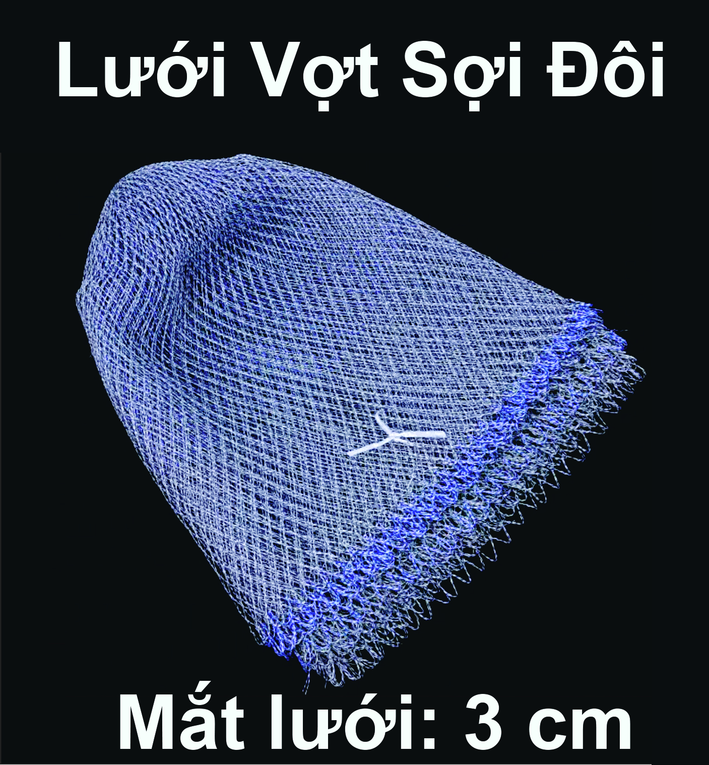 Lưới Vợt Cước Sợi Đôi  (Mã A, B, C)