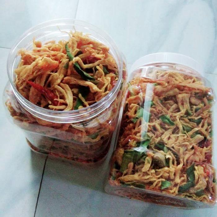 khô gà lá chanh 500gr