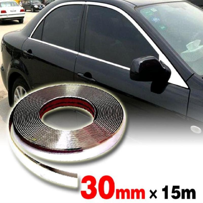 Nẹp viền trang trí chân kính ô tô, xe hơi PHD30 rộng 30mm dài 15m