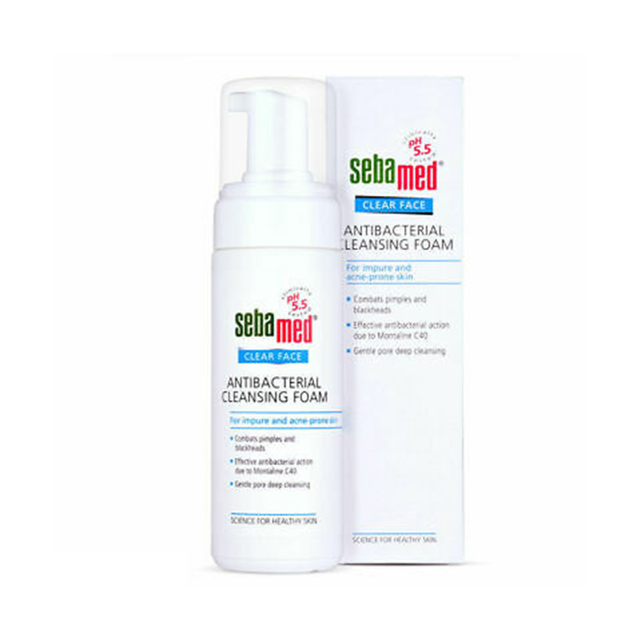 Sebamed pH5.5 Clear Face AntiBacterial Cleansing Foam 150ml