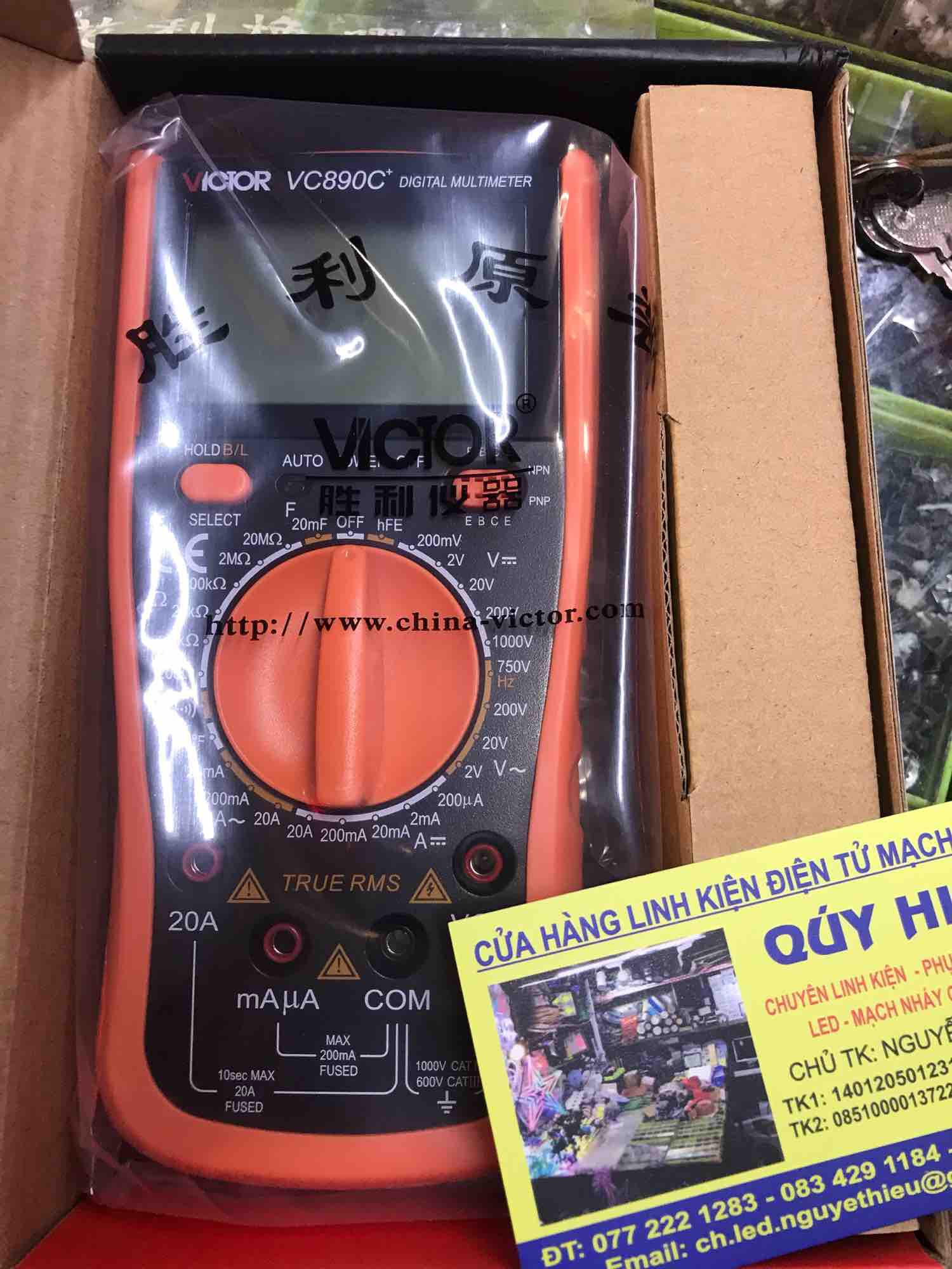 Đồng hồ VICTOR VC890C+