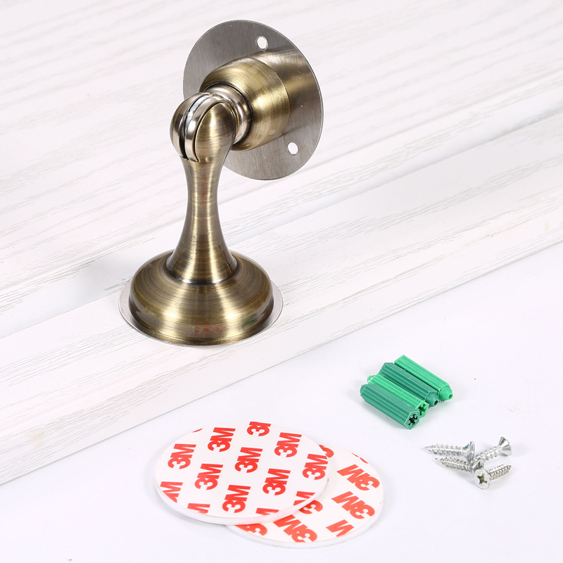 Kk & fing thép không gỉ cửa hút cửa cảm ứng Ph-Miễn phí từ tường hút chống va chạm cửa chặn mặt đất hút