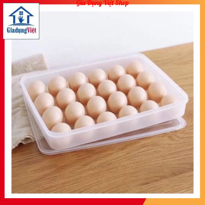 Hộp Đựng Trứng 24 Quả Nhựa Việt Nhật tiện lợi an toàn