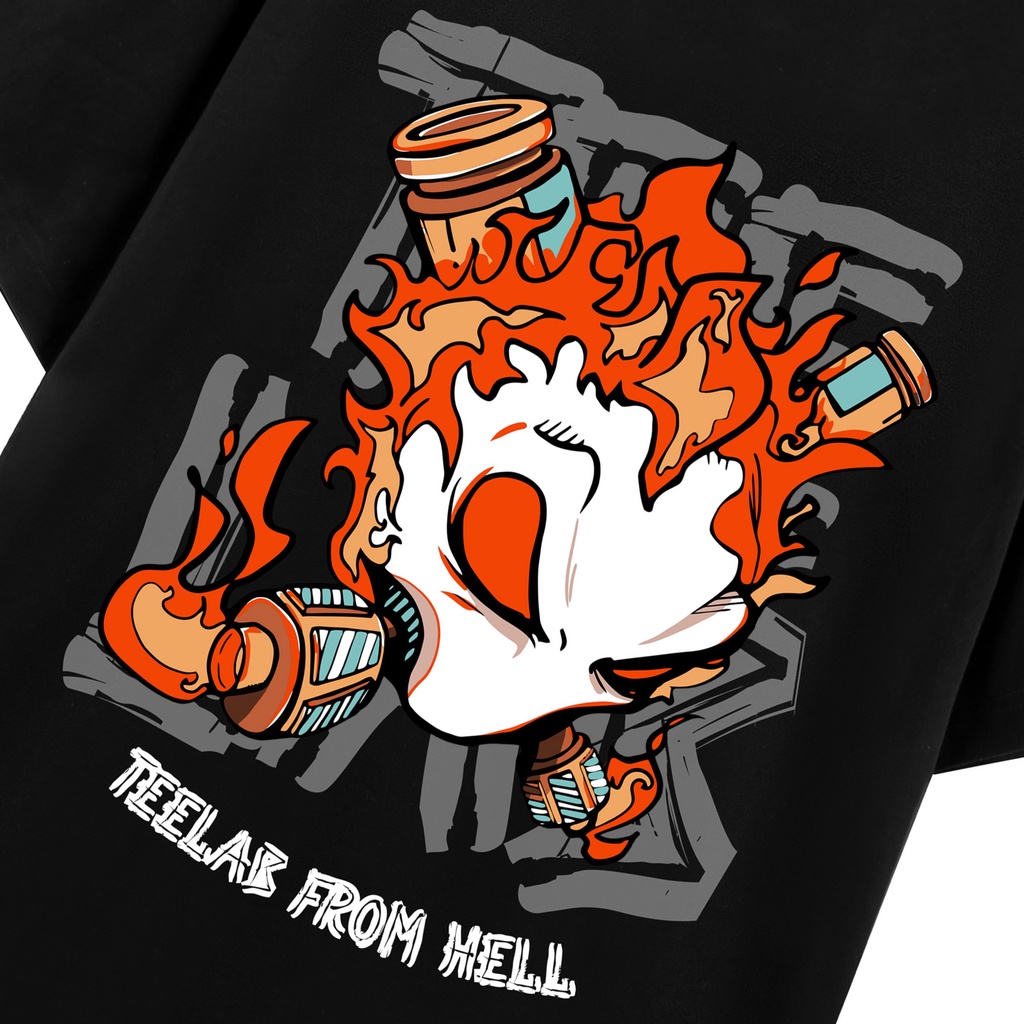 Áo thun Teelab From Hell TS031
