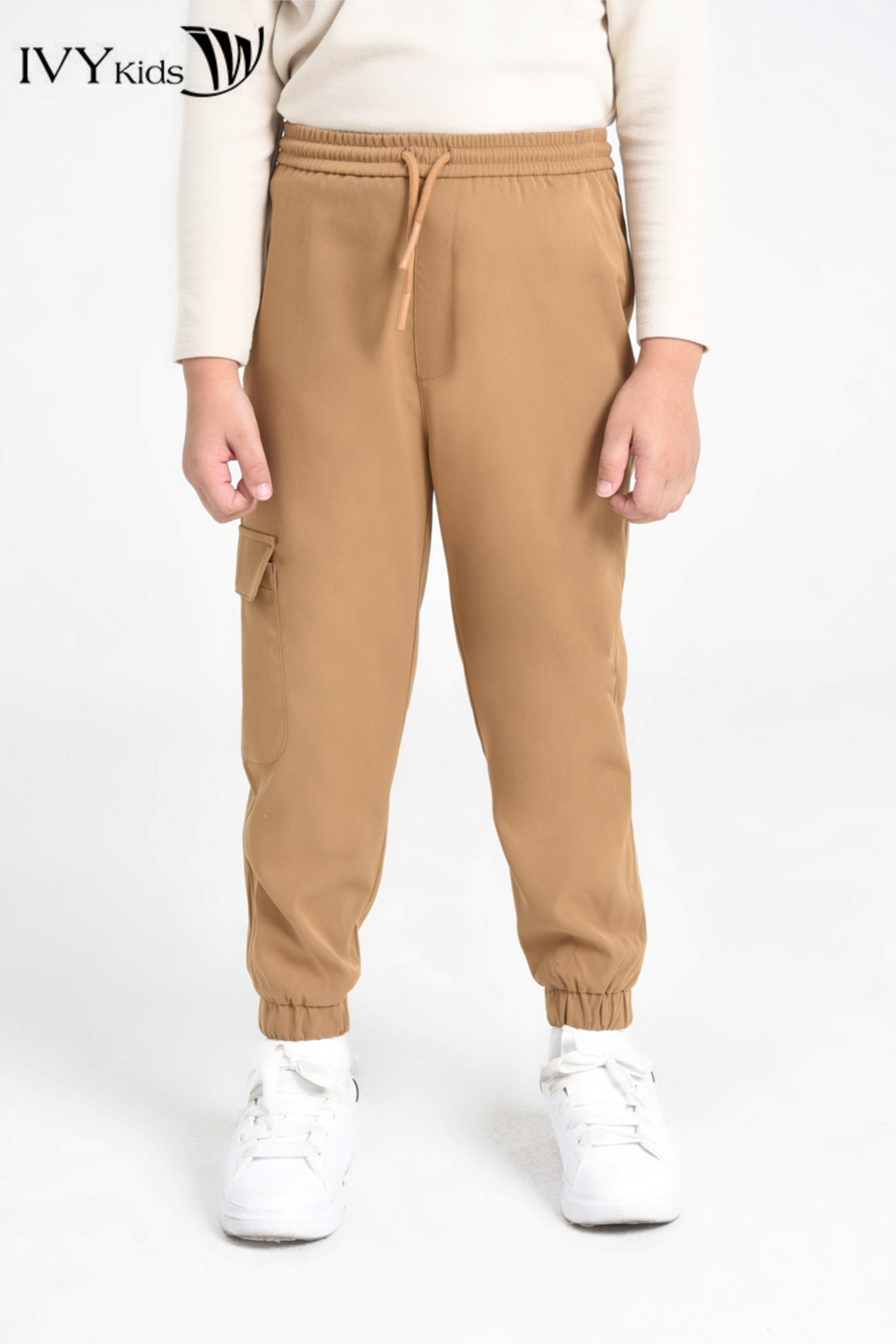 Quần khaki jogger bé trai ivy moda ms 22k1526