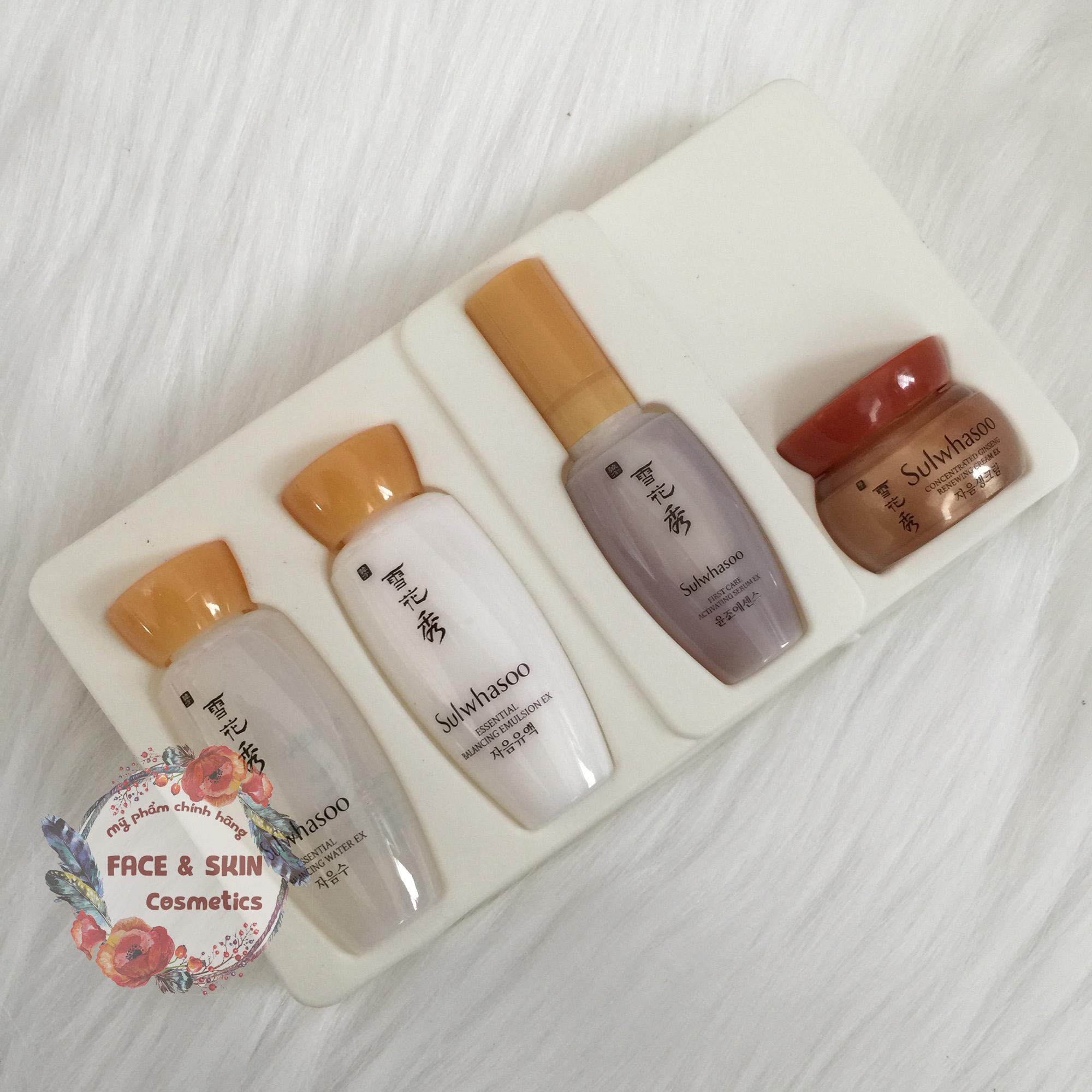 Bộ Dưỡng Da Mini Sulwhasoo Basic Kit (4 Items)