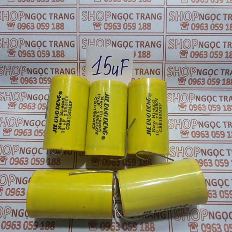 Tụ Lọc Phân Tần Loa 15MF -250V - Giá 1 Chiếc