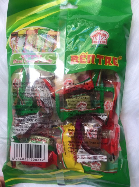 Kẹo Dừa Thập Cẩm Bến Tre mix 6 vị thơm ngon