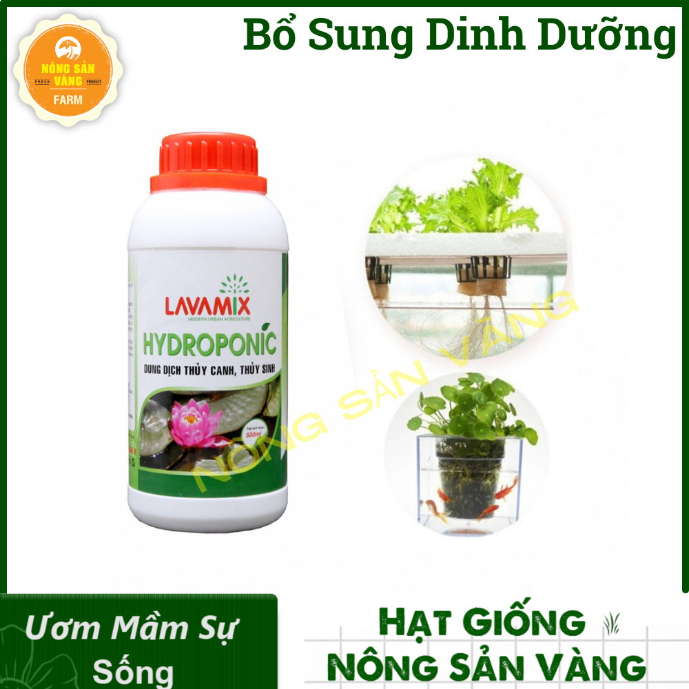 Lavalix 100ml hydroponic solution-shallow yellow