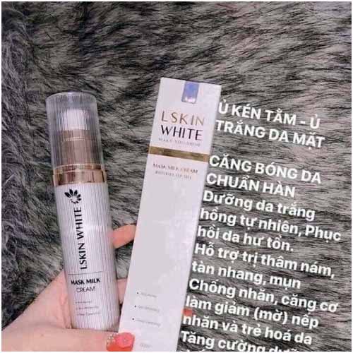 [HOT] KEM Ủ TRẮNG HỒNG DA MẶT KÉN TẰM SKIN WHITE dưỡng trắng từ sâu bên trong ngăn ngừa mụn nám tàn nhang giúp da trắng hồng