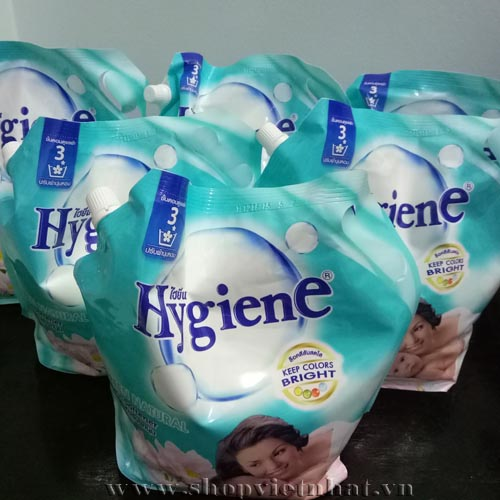 [HCM]NƯỚC XẢ VẢI HYGIENE 1800ML THÁI LAN [MÀU XANH LÁ ]